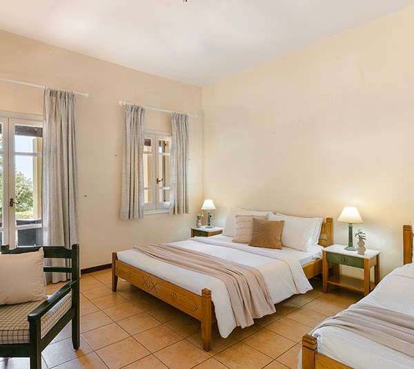 Family One Bedroom Garden View